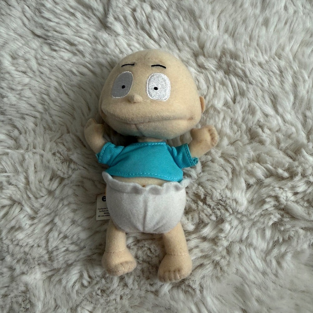 Nickelodeon Rugrats Plush Blue Tommy Pickles 2001 Embassy Suites Vintage Toy